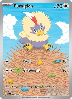 Carte Furaiglon 154/086 – Foudre Noire