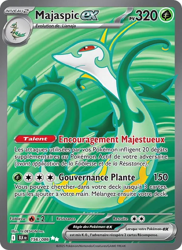 Carte Majaspic-ex 156/086 – Foudre Noire