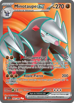 Carte Minotaupe-ex 160/086 – Foudre Noire