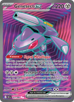Carte Genesect-ex 161/086 – Foudre Noire