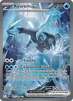 Carte Kyurem-ex 165/086 – Foudre Noire