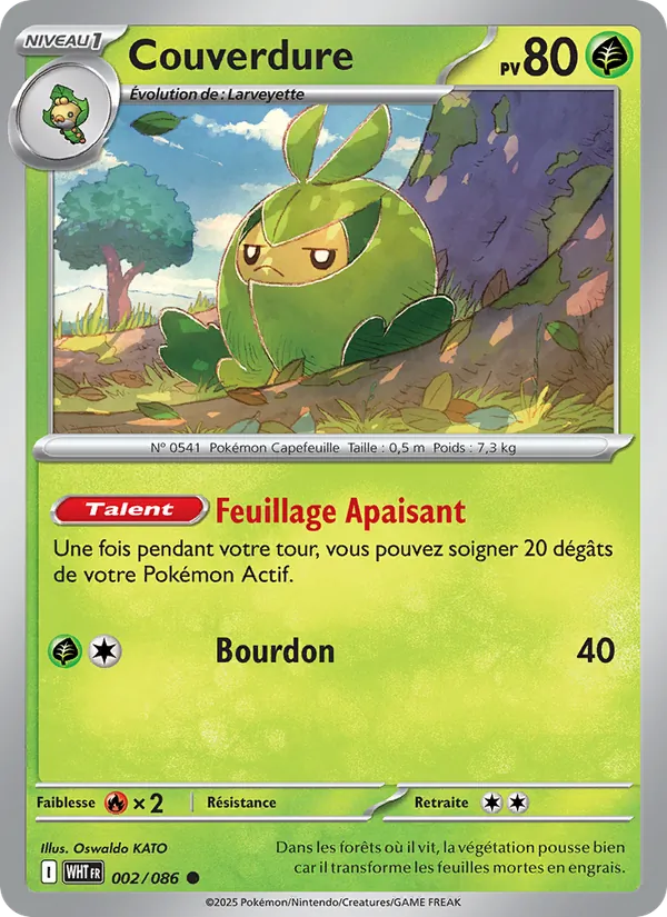 Carte Couverdure 002/086 – Flamme Blanche