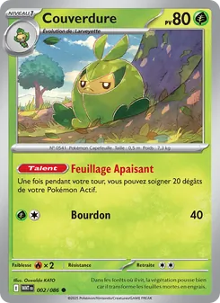 Carte Couverdure 002/086 – Flamme Blanche