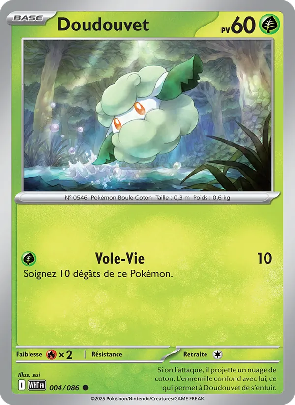 Carte Doudouvet 004/086 – Flamme Blanche