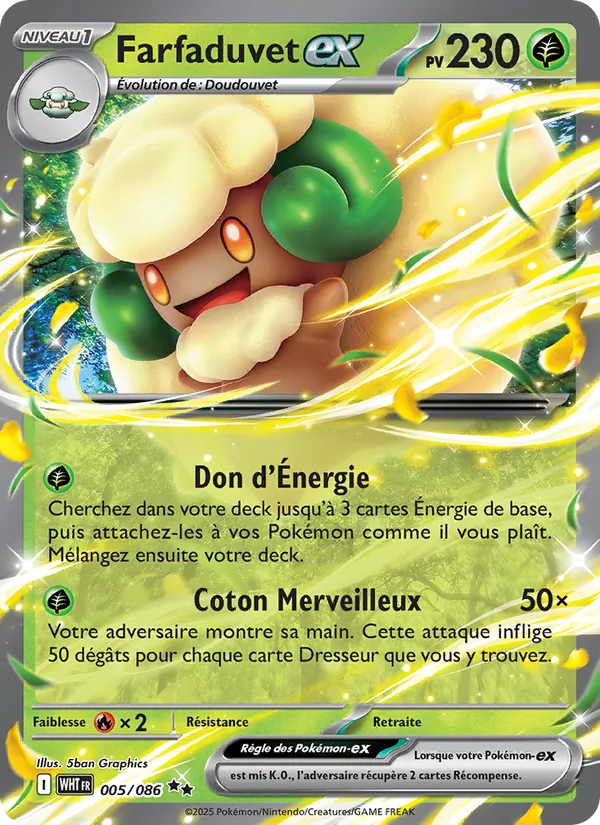 Carte Farfaduvet-ex 005/086 – Flamme Blanche
