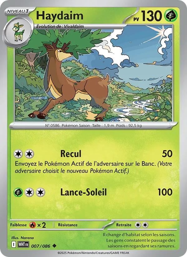 Carte Haydaim 007/086 – Flamme Blanche