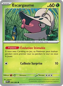 Carte Escargaume 008/086 – Flamme Blanche