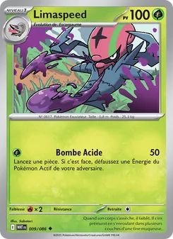 Carte Limaspeed 009/086 – Flamme Blanche