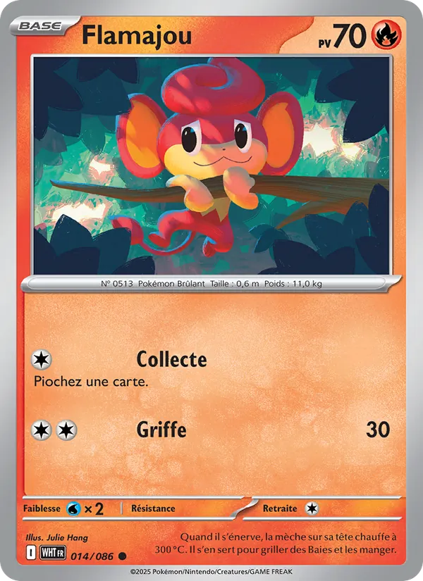 Carte Flamajou 014/086 – Flamme Blanche