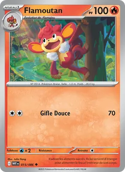 Carte Flamoutan 015/086 – Flamme Blanche