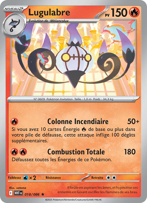 Carte Lugulabre 018/086 – Flamme Blanche