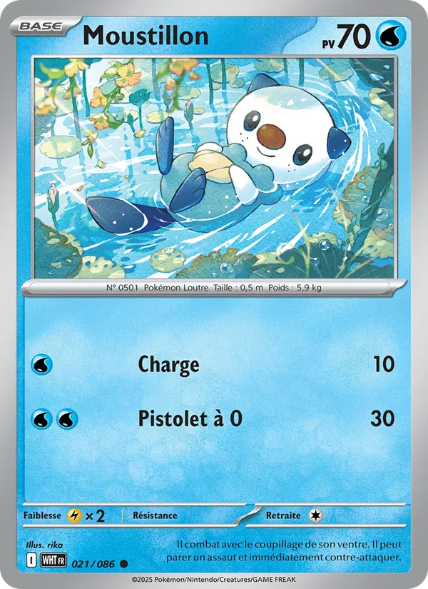 Carte Moustillon 021/086 – Flamme Blanche