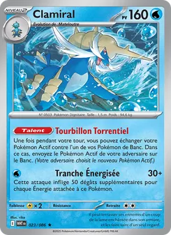 Carte Clamiral 023/086 – Flamme Blanche