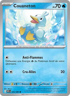 Carte Couaneton 025/086 – Flamme Blanche