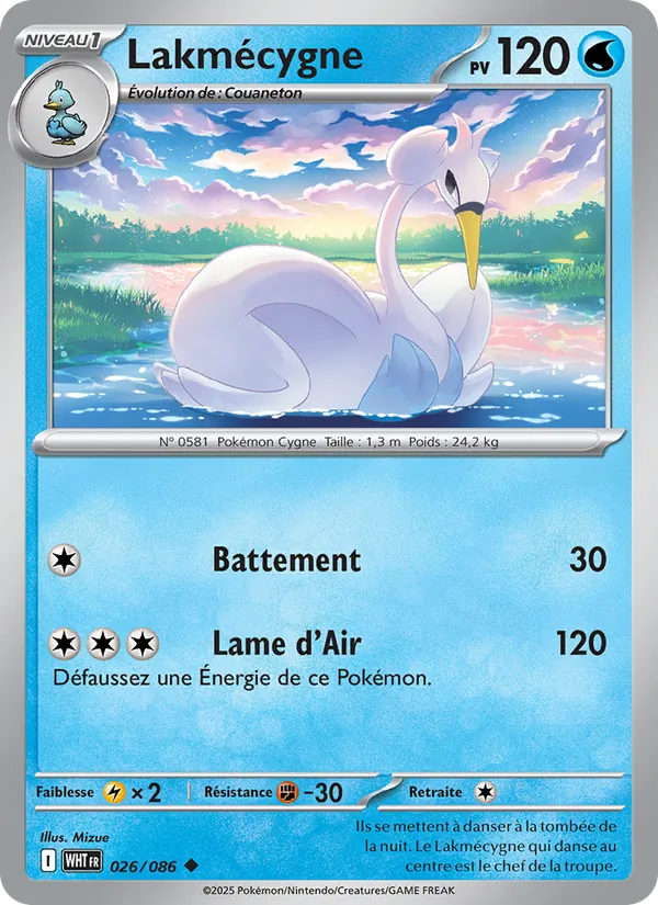 Carte Lakmécygne 026/086 – Flamme Blanche