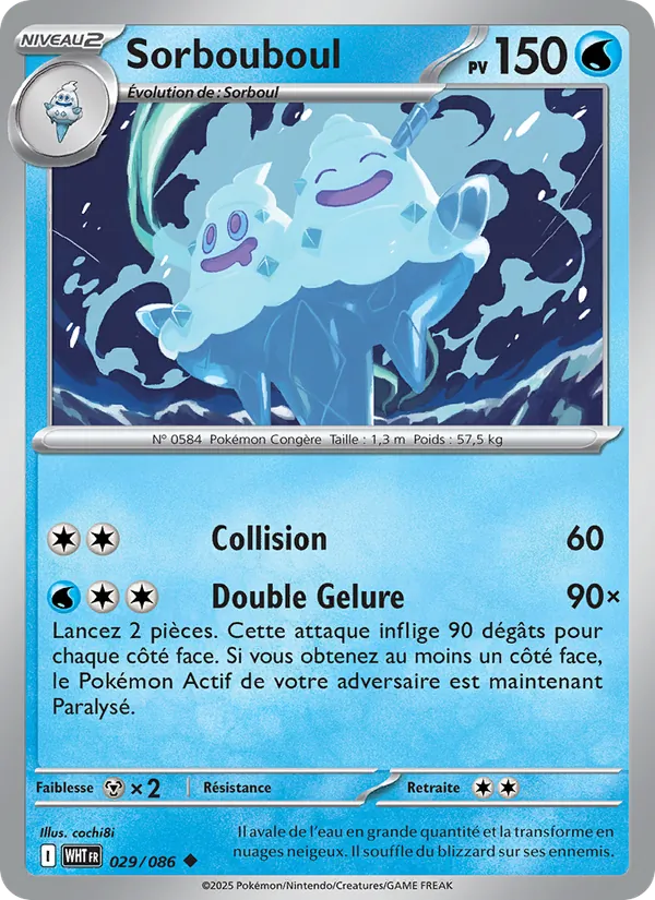 Carte Sorbouboul 029/086 – Flamme Blanche