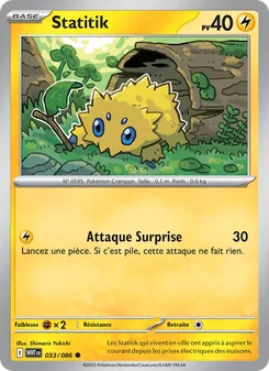 Carte Statitik 033/086 – Flamme Blanche