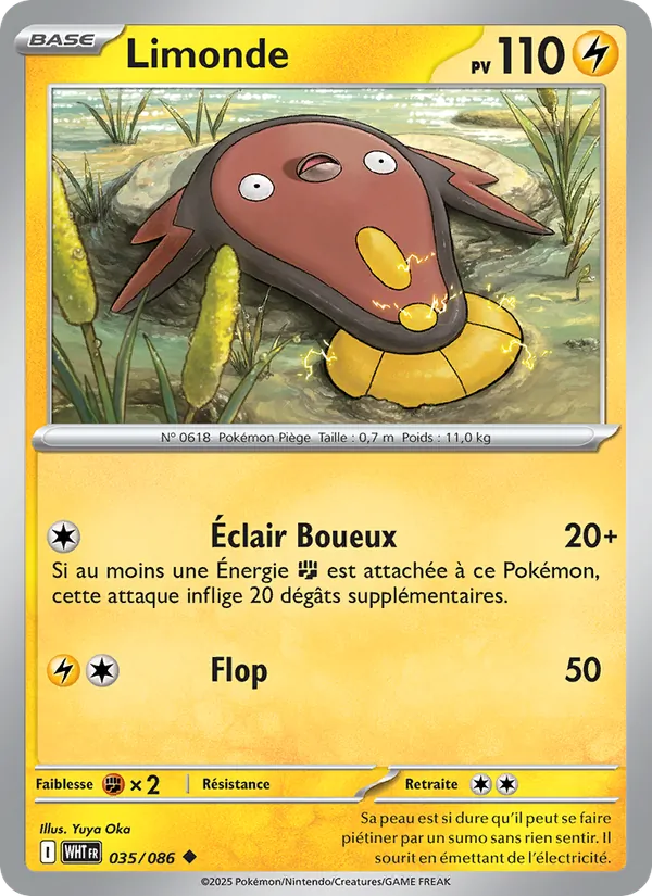 Carte Limonde 035/086 – Flamme Blanche