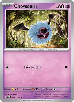 Carte Chovsourir 036/086 – Flamme Blanche