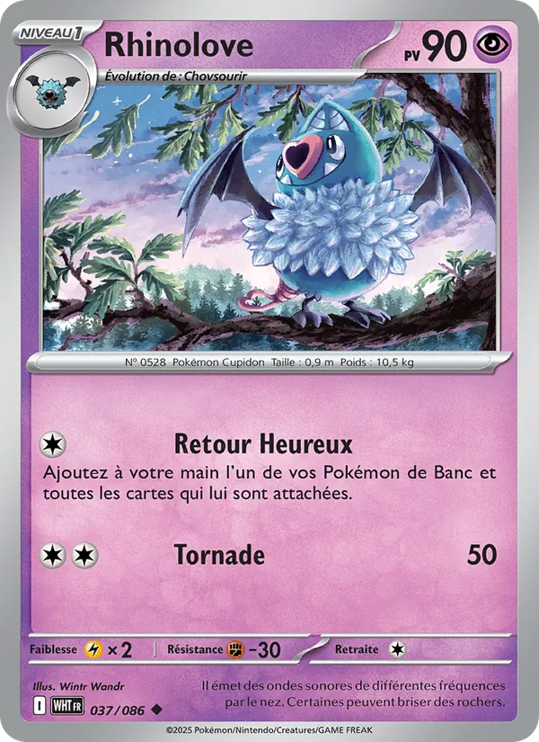 Carte Rhinolove 037/086 – Flamme Blanche