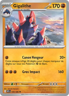 Carte Gigalithe 048/086 – Flamme Blanche