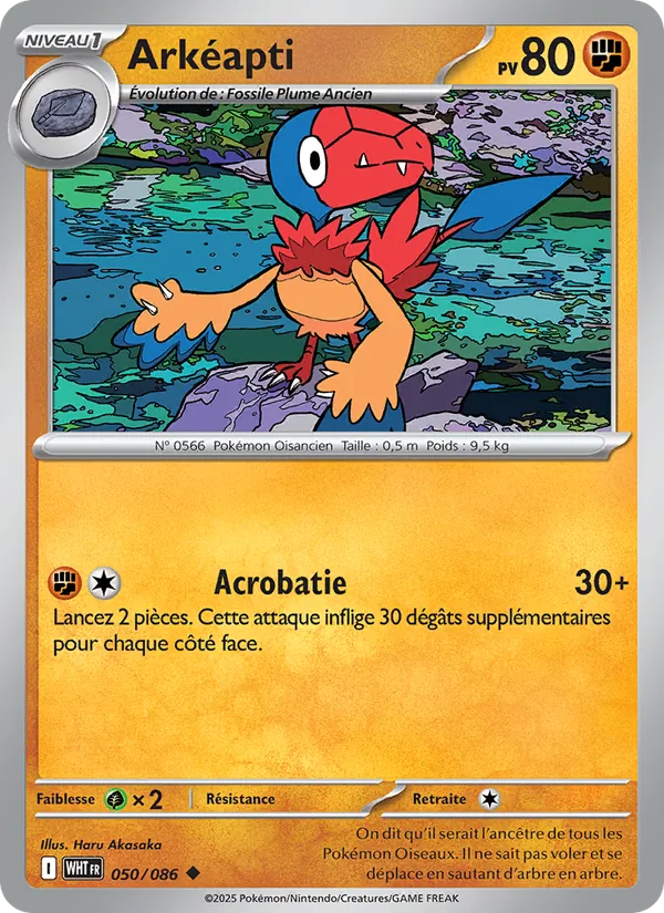 Carte Arkéapti 050/086 – Flamme Blanche