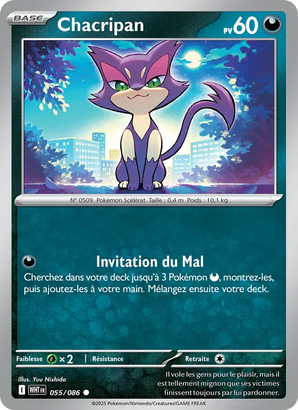 Carte Chacripan 055/086 – Flamme Blanche