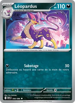 Carte Léopardus 056/086 – Flamme Blanche