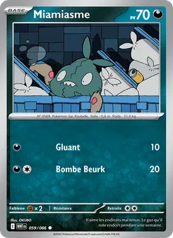 Carte Miamiasme 059/086 – Flamme Blanche