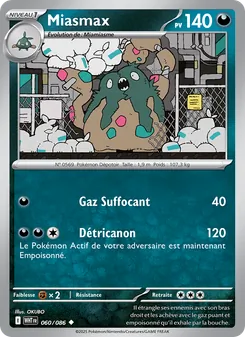 Carte Miasmax 060/086 – Flamme Blanche