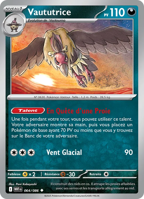 Carte Vaututrice 064/086 – Flamme Blanche