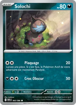 Carte Solochi 065/086 – Flamme Blanche