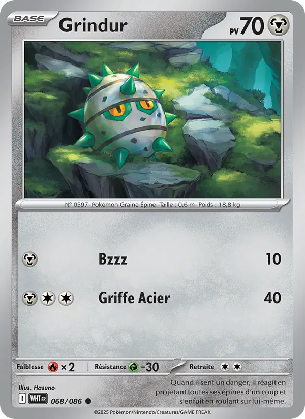 Carte Grindur 068/086 – Flamme Blanche