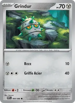 Carte Grindur 068/086 – Flamme Blanche