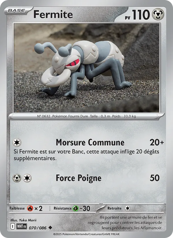 Carte Fermite 070/086 – Flamme Blanche