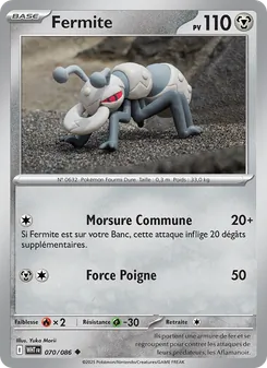 Carte Fermite 070/086 – Flamme Blanche