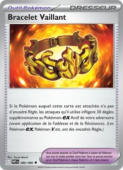 Carte Bracelet Vaillant 080/086 – Flamme Blanche