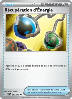 Carte Récupération d'Énergie 082/086 – Flamme Blanche