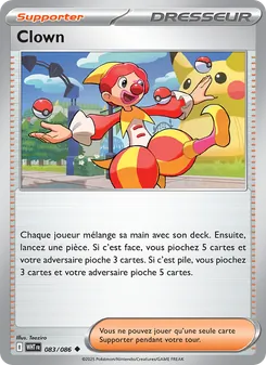 Carte Clown 083/086 – Flamme Blanche