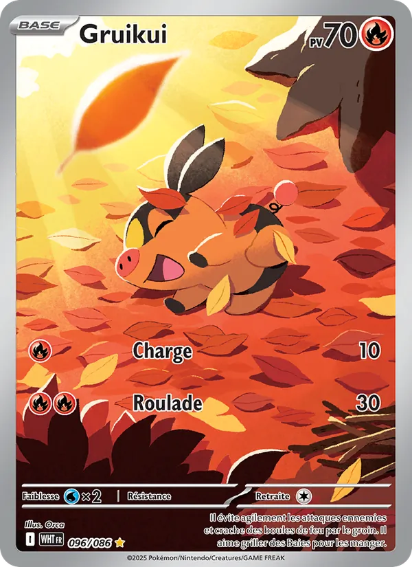 Carte Gruikui 096/086 – Flamme Blanche