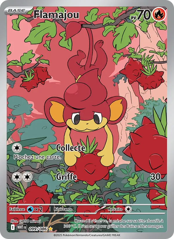 Carte Flamajou 099/086 – Flamme Blanche