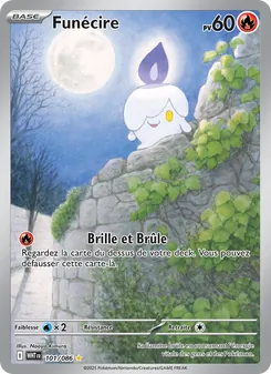 Carte Funécire 101/086 – Flamme Blanche
