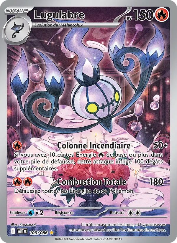 Carte Lugulabre 103/086 – Flamme Blanche