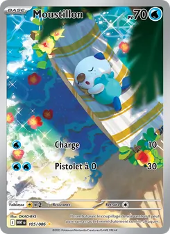 Carte Moustillon 105/086 – Flamme Blanche