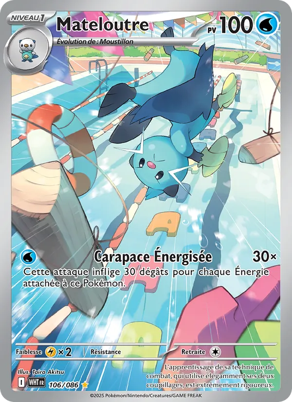Carte Mateloutre 106/086 – Flamme Blanche
