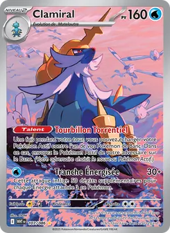 Carte Clamiral 107/086 – Flamme Blanche
