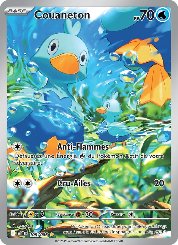 Carte Couaneton 109/086 – Flamme Blanche