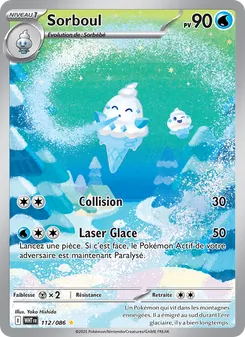 Carte Sorboul 112/086 – Flamme Blanche