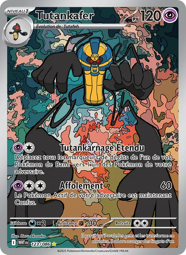 Carte Tutankafer 123/086 – Flamme Blanche