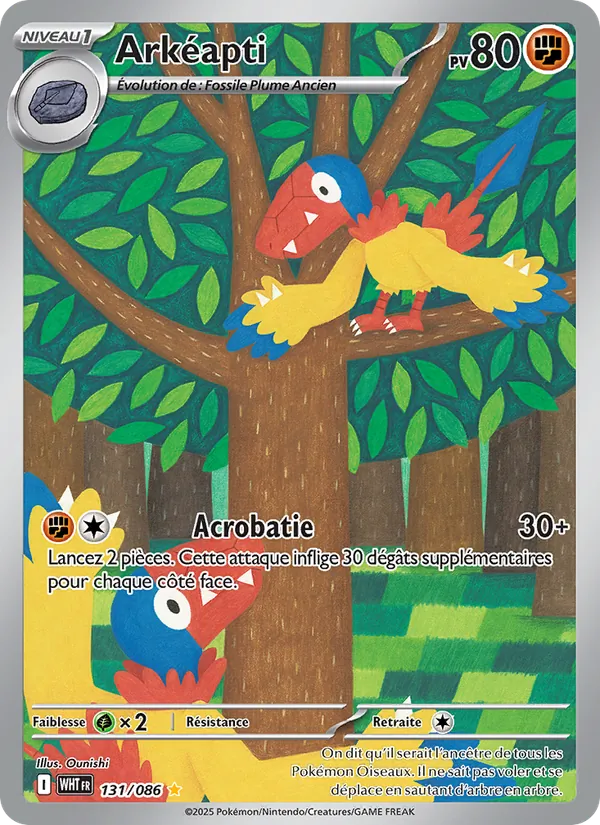 Carte Arkéapti 131/086 – Flamme Blanche